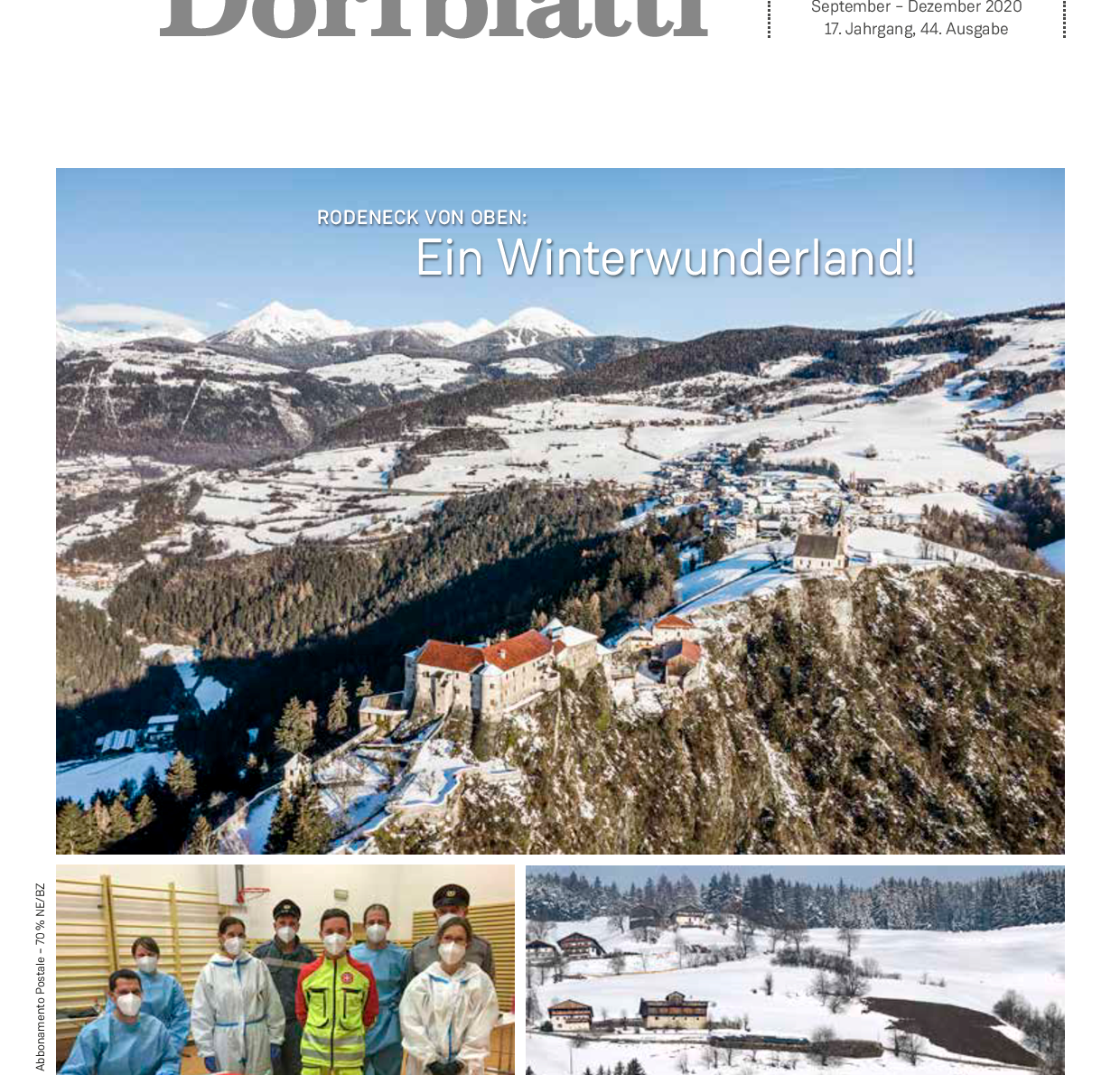 s'Ronegga Dorfblattl - Ausgabe Nr. 44